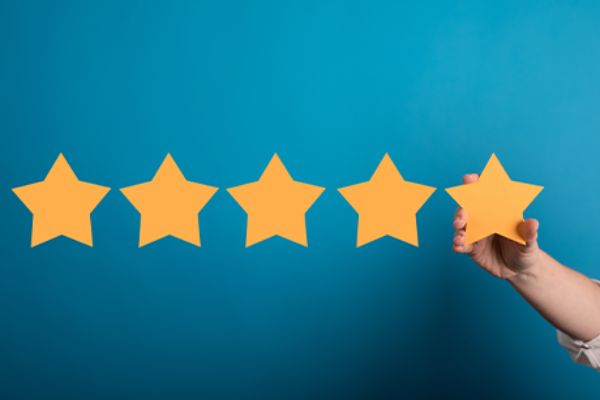 Online-Bewertungen: 5 Sterne 