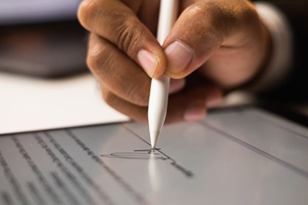 Online eine Petition unterschreiben