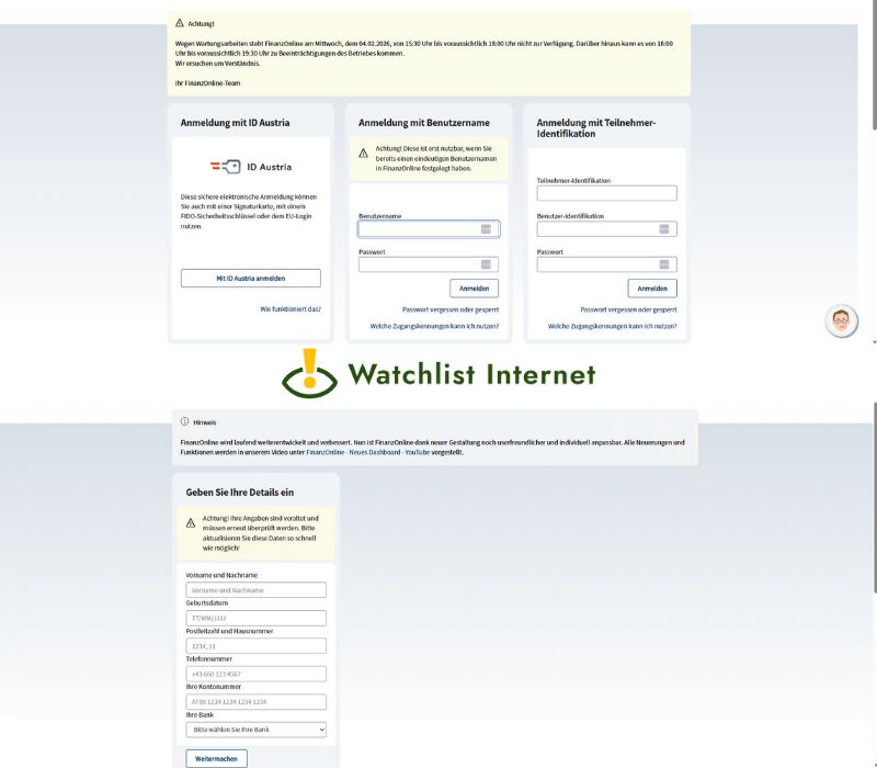FinanzOnline-Login_Collage