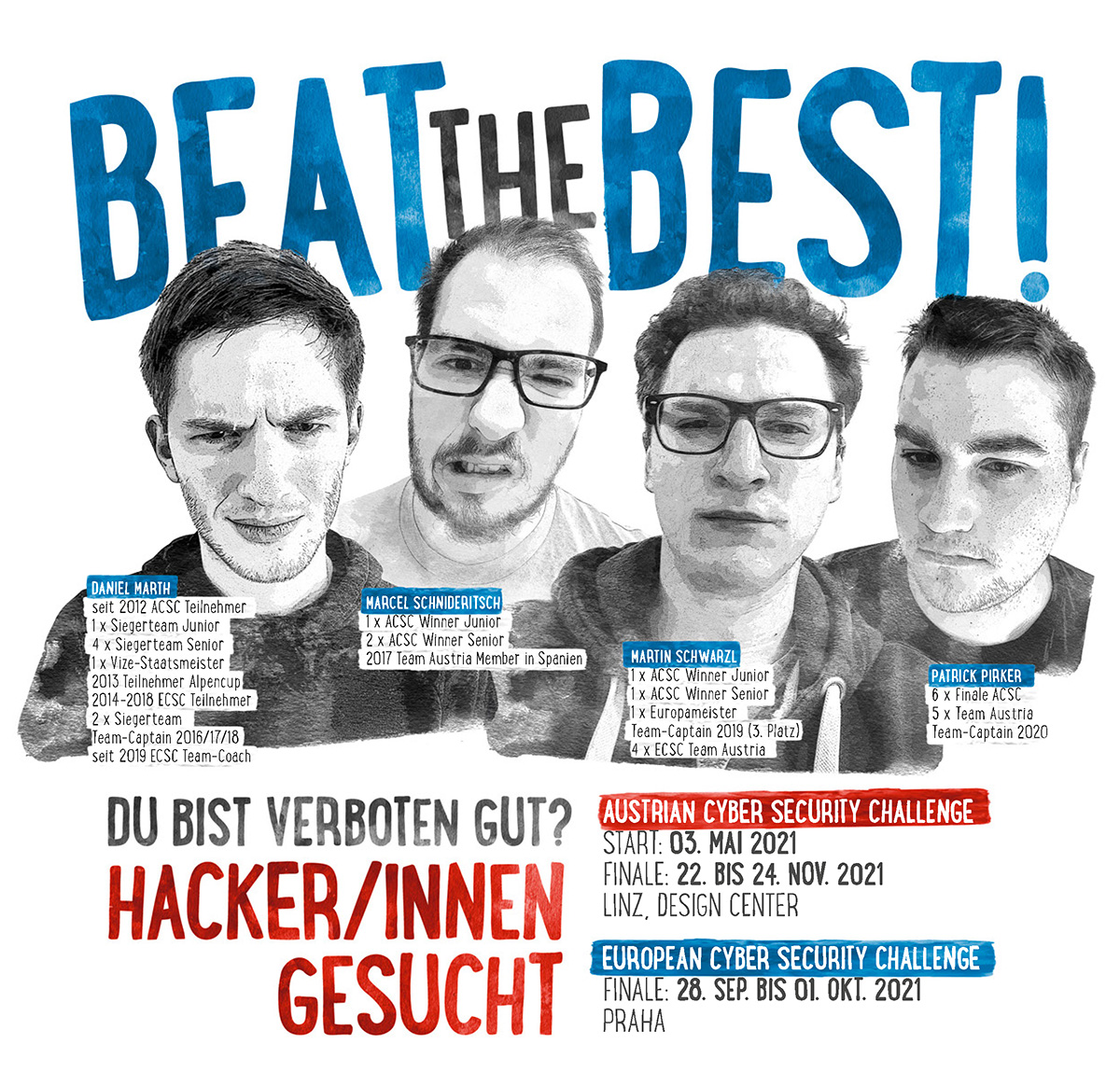 Poster Cyber Security Challenge 2021