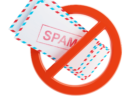 sign no spam