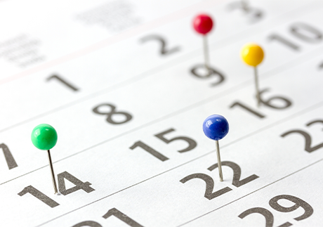 Online-Kalender: Terminplaner mit Stecknadeln