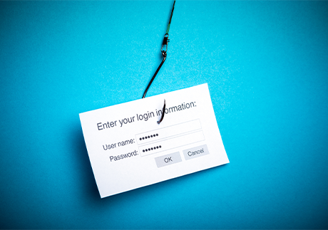 Klon-Phishing-Angriff: Anmeldedaten an einem Angelhaken