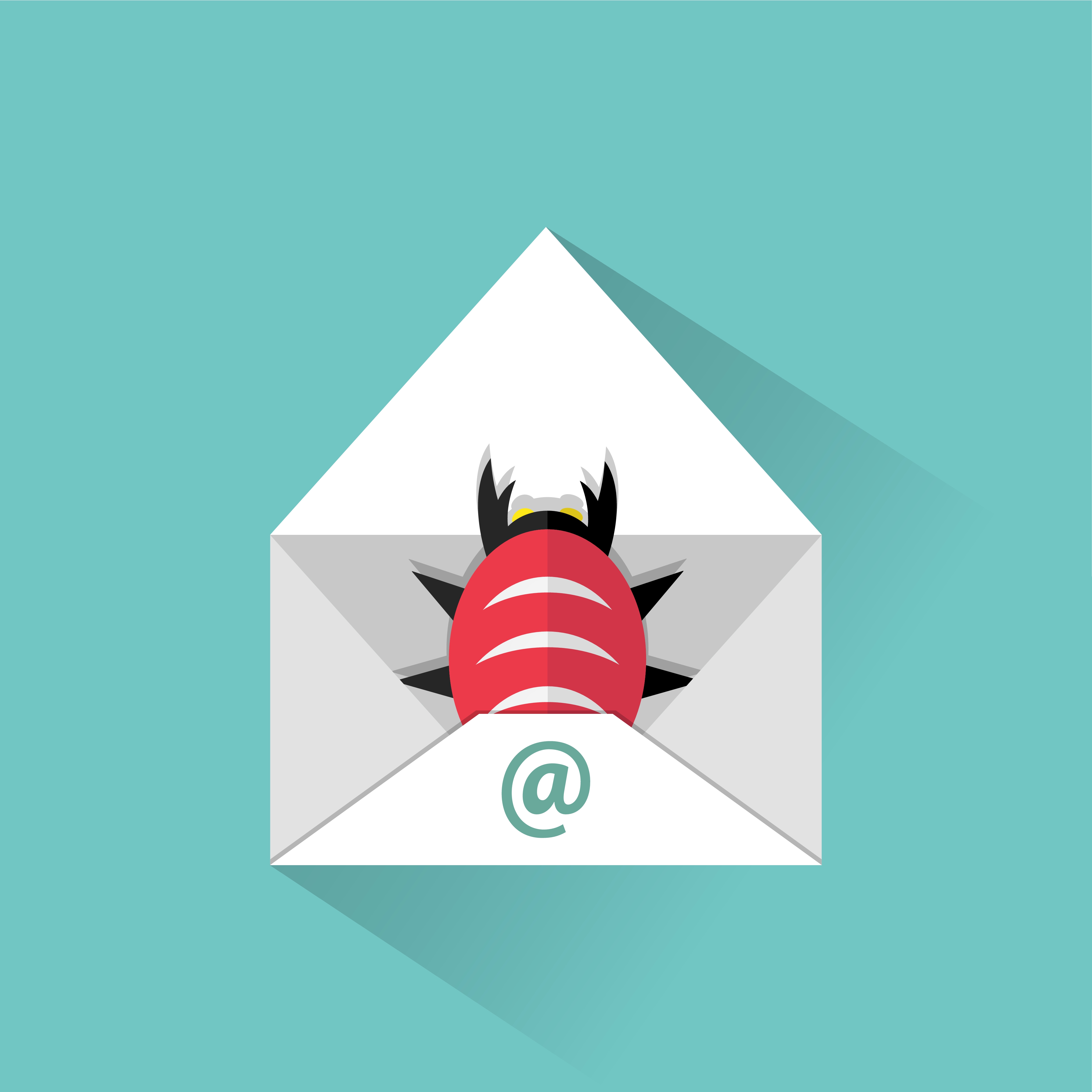 Symbolbild E-Mail Schädling