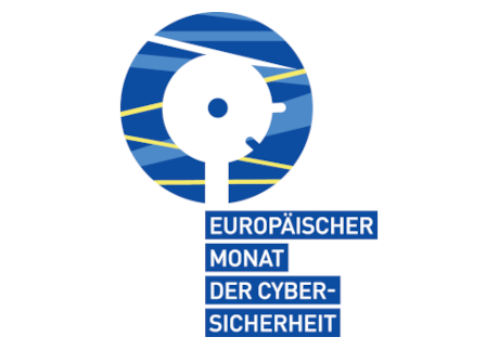 Logo Europäischer Monat der Cybersicherheit