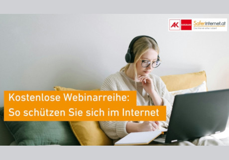 Kostenlose Webinarreihe „So schützen Sie sich im Internet“